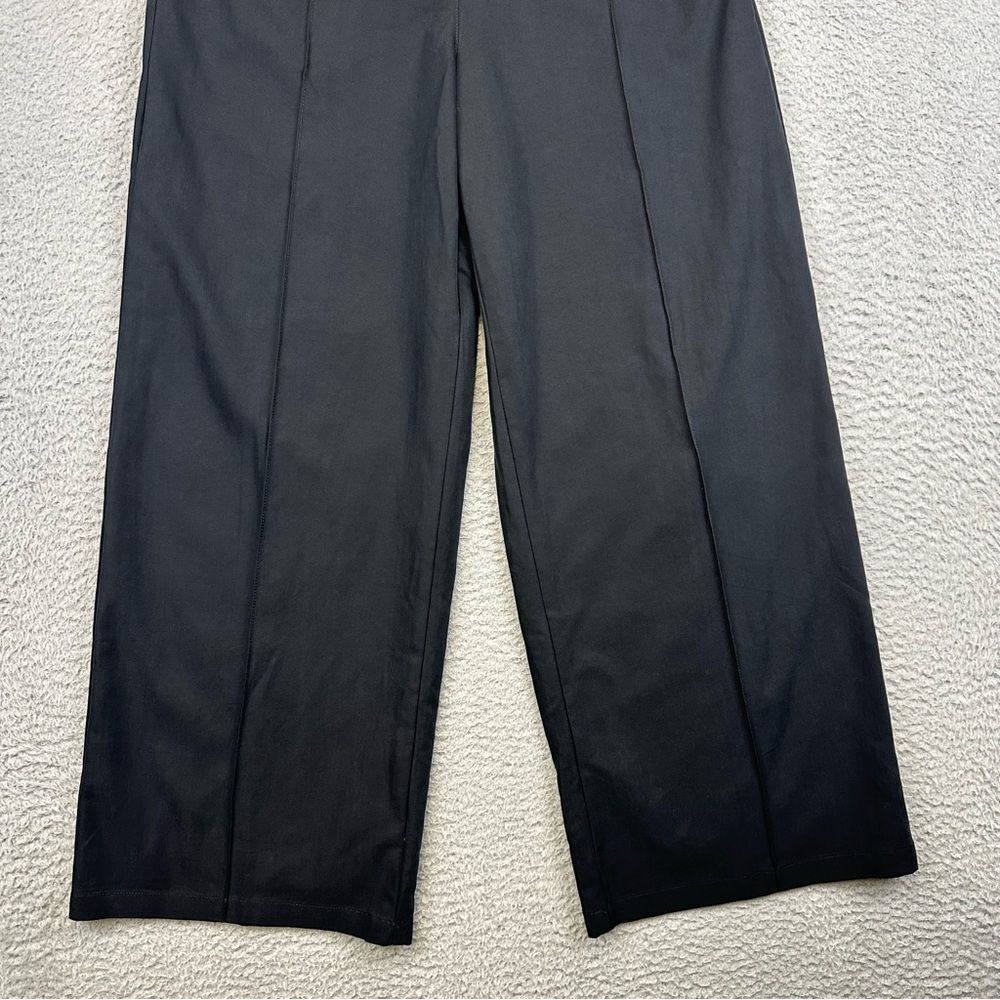 New Vestique Magnolia Pants Womens Large Black Tencel Blend Wide Leg Boutique - Picture 4 of 16